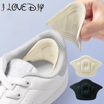 1 Çift Topuk Pedleri spor ayakkabı Boyutu Ayarlanabilir aşınma Önleyici ayak Ekler Tabanlık Ped Kesilebilir Topuk Koruyucu Sticker Ayak Bakımı