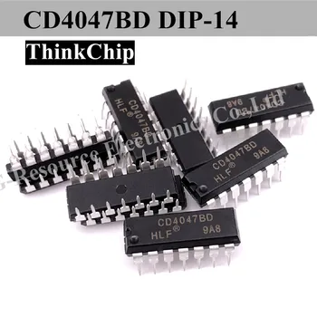 (10 adet) CD4047BD CD4047BE DIP-14 CD4047 DIP14 4024BD DIP CMOS Düşük Güç Monostable / Kararsız Multivibratör