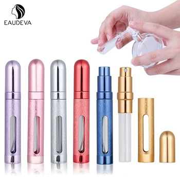 12ml Mini Parfüm Püskürtücüler Sıvı Şişe Seyahat Kavanoz Şişeleri Kozmetik Güzellik Sağlık makyaj kutusu