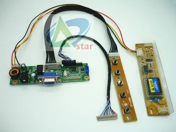 15 inç HT150X02-100 1024x768 LCD Ekran DIY bir monitör denetleyici kurulu Kiti RTD2270L sürücü panosu 20pin LVDS Kablo