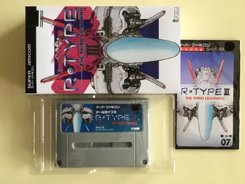 16Bit Oyunları * * R-Tipi III (Japonya NTSC-J Versiyonu!! Kutu + Manuel + Kartuş!! )