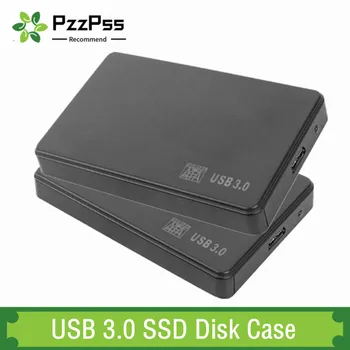 2.5 inç HDD SSD Durumda USB 3.0 SATA sabit disk Kutusu 5Gbps SD Disk Kutusu HDD harici sabit disk Muhafaza dizüstü masaüstü bilgisayar