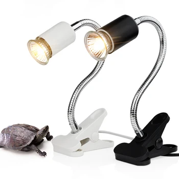 220V Sürüngen lamba kiti klipsli Seramik lamba tutucu UVA+UVB 3.0 Kaplumbağa Basking UV ısıtma lambası Seti Kaplumbağa Kertenkele ışıkları
