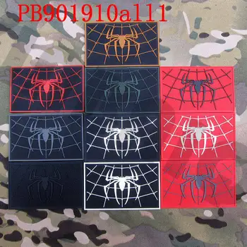 3D PVC Yama ÜSTÜN örümcek Moral Askeri
