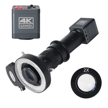 4K UHD Dijital Mikroskop HDMI USB Tip - C 3.0 Sony IMX334 180X Lens elektron mikroskobu Kamera Telefonu Tamir PCB Lehimleme