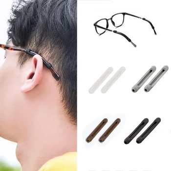 5 Pairs Anti Kayma Silikon Gözlük Kulak Kancası Şeker Renk Yüksek Kaliteli Spor Kulak Koruyucu Kanca Gözlük Bacak Aksesuarları Toptan