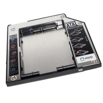 9.5 mm SATA 2nd SSD HDD Caddy İçin Lenovo Thinkpad T420s T430s T500 W500 T400 T410 Sabit Disk Sürücüsü Caddy