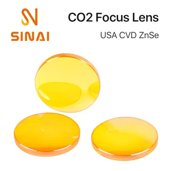 ABD CVD ZnSe CO2 Lazer odak lensi Dia 12 18 19 20mm için Lazer Oyma Kesme Makinesi