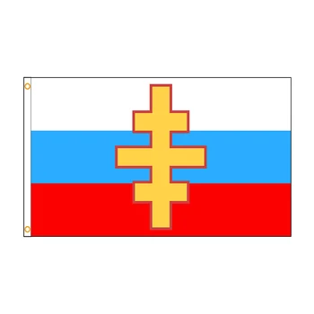AntheaAn 90x150cm 3X5Ft Slav Bayrağı Vitaly Vetash Rusya Bayrakları