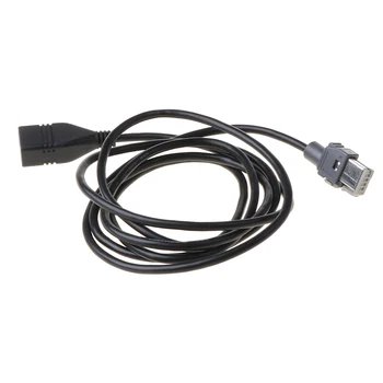 AUX Medya Arayüzü USB Dişi Ses Adaptörü Kablosu Oto Araba Aksesuarları Dropshipping