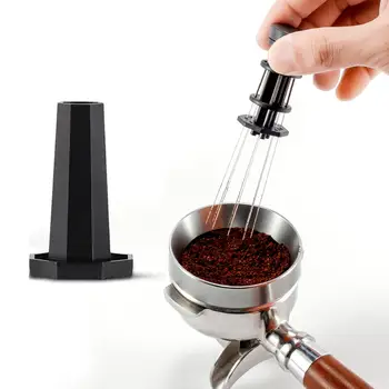 Ayarlanabilir Karıştırıcı Espresso Dağıtım Sabotaj Kahve İğne Distribütörü Restoran Cafe Kahve Tozu Distribütörü