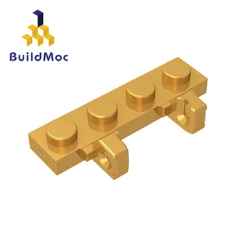 BuildMOC 44568 menteşe plakası 1x4 Yapı Taşları Parçaları DIY elektrikli Eğitici Klasik Marka hediye Oyuncaklar