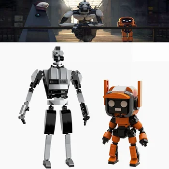 Buildmoc Film Aşk Ölüm ve Robotlar Akıllı Robot K-VRC XBOT4000 Bölüm Aksiyon Figürleri oyuncak inşaat blokları Çocuklar için