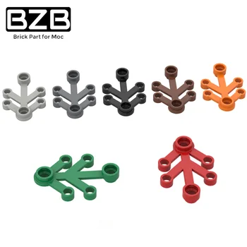 BZB MOC 2423 4x3 Bitki Dalları Ve Yaprakları Yüksek teknoloji Yapı Taşı Modeli Çocuk Oyuncakları DIY Teknik Tuğla Parçaları En İyi Hediyeler