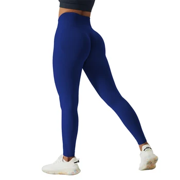 Dikişsiz Yüksek Bel Tozluk Bayan Popo' Lift Eğrileri Egzersiz Yoga Pantolon Spor Kıyafetler Giyim Spor Giyim Push Up Spor Tayt 