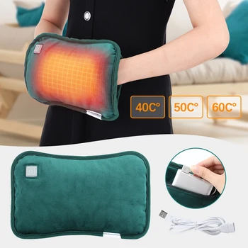 El ısıtıcı elektrikli USB ısıtıcı grafen ısıtma flanel ısıtıcı çanta kış el ısıtıcı ayak sıcak göbek taşınabilir katlanabilir ofis