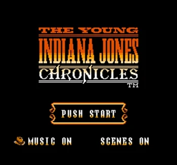 Genç Indiana Jones Chronicles Bölge Ücretsiz 8 Bit Oyun Kartı İçin 72 Pin video oyunu Oyuncu