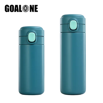 GOALONE 300/400ml Paslanmaz çelik termos Taşınabilir Mini Termos Bardak BPA Ücretsiz Kahve Seyahat Kupa Sızdırmaz Spor Su Şişesi
