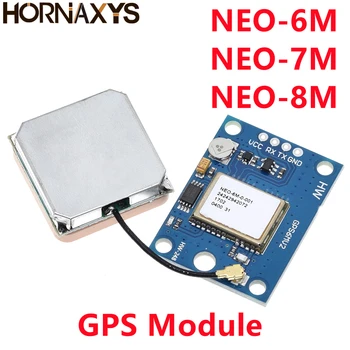 GY-NEO6MV2 Yeni NEO-6M NEO-7M NEO-8M GPS Modülü NEO6MV2 Uçuş Kontrolü ile EEPROM MWC APM2.5 Büyük Anten Arduino için