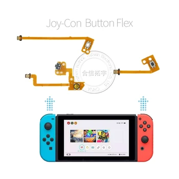 HOTHINK ZL ZR JCL-SEL Sol Tetik Düğmesi Flex Kablo Nintendo Anahtarı Joy-con için Sağ Sol Anahtar Düz FFC NS
