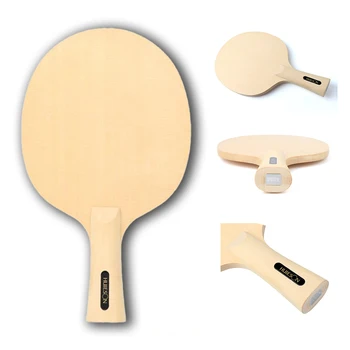 HUISHENG Orijinal (1 Kat HINOKI) Masa Tenisi Blade Katı Selvi Ping Pong Yarasa Saf Ahşap