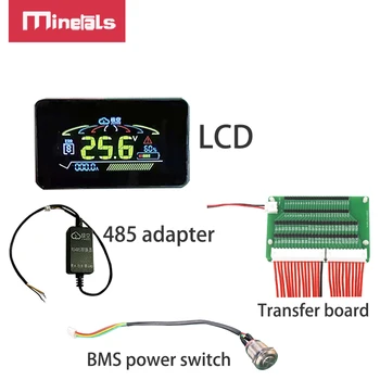 JK lcd ekran RS485 Dönüştürücü BMS Güç Anahtarı Transfer Kartı RS485 Adaptör Modülü JK BMS Dengeleyici