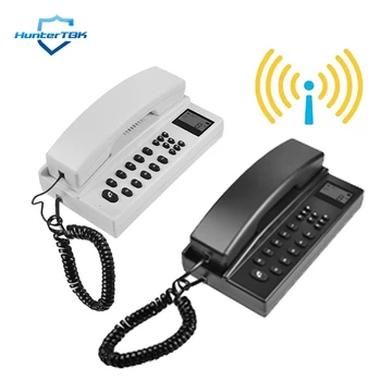Kablosuz interkom Telefon Sistemi 433 MHz Ses Yakışıklı Telefon Iletişim Sistemi için Otel Depo Ofis Fabrika Ev
