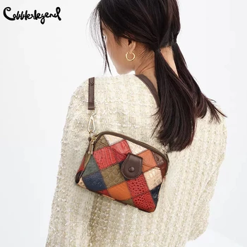Kadın Deri Omuz Çantaları Lüks Marka Tasarımcı Çantası Hakiki Deri Moda Crossbody Messenger Satchel Ücretsiz Kargo