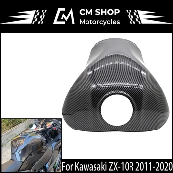 Karbon Fiber Yakıt Deposu Kapağı Kawasaki Model ABS Malzeme ZX-10R 2011 2012 2013 2014 2015 2016 2017 2018 2019 2020