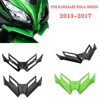 Kawasaki Ninja 250 300 için EX300 2013 2014 2015 2016 2017 Motosiklet ABS Karbon Fiber Aerodinamik Ön Kaporta