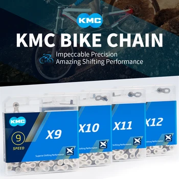 KMC orijinal otantik bisiklet zinciri X8/X9/X10 / X11 hız yarış dağ bisikleti yol bisikleti evrensel zincir