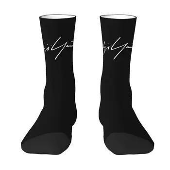 Komik Erkek Yohji Yamamoto Elbise Çorap Unisex Sıcak Rahat 3D Baskı Ekip Çorap