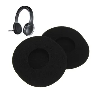 Kulak Pedleri Değiştirme Logitech H800 Kulaklıklar 75x65mm Kulaklık Köpük Kulak Yastıkları / Kulak Yastığı / Kulak Yastıkları Tamir Parçaları