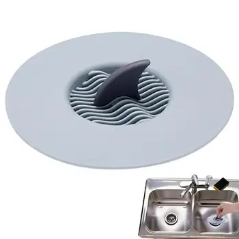 Köpekbalığı yüzgeci Şekilli lavabo süzgeci lavabo süzgeci Mutfak lavabo Fişi Filtre Tıpa döşeme süzgeci s Banyo Havzası Kanalizasyon lavabo süzgeci