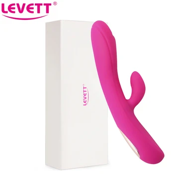 LEVETT 48 Titreşim Modu Yapay Penis Vibratörler Kadınlar İçin Seks Oyuncakları G Noktası Klitoris Teşvik consolador wibrator Değnek Masajı Femme