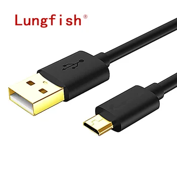 Lungfish Kablo mikro usb Hızlı Şarj USB Veri Kablosu Samsung Huawei Xiaomi LG Android Cep Telefonu Kabloları 0.3 m 1m 1.5 m 2m 3m