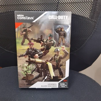 MEGA CONSTRUX Call of Duty COD Efsaneleri İngiliz Müttefik Askerleri FMG15 YENİ NADİR