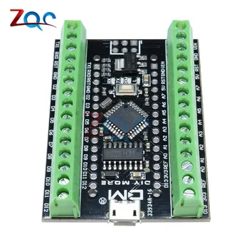 Mikro USB Atmega328P Nano V3. 0 CH340 USB Sürücü WithTerminal Adaptörü genişletme kartı 2 in 1 Mikro denetleyici Modülü Arduino için