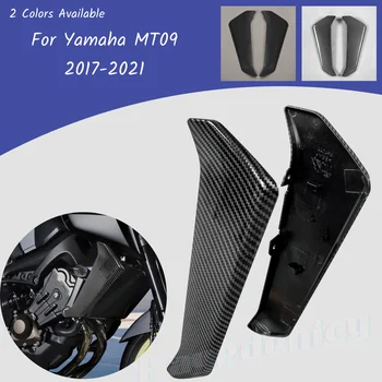 Motosiklet ABS Plastik Radyatör Yan Paneller Koruyucu Kapak Yamaha MT09 MT-09 2017-2020 MT 09 2018 2019 Aksesuarları