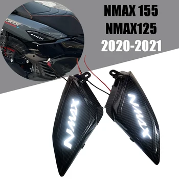 Motosiklet Arka Yan Kapak Koruma Paneli Dekoratif Kapak Yamaha Nmax155 NMAX125 N MAX 155 Nmax 155 125 2020 2021 Aksesuarları