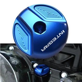 Motosiklet Yeni yağ doldurucu Kapak Motor tahliye tapası Mavi honda nc700 Integra 2012-2013 Integra 750 750S 2014-2020