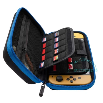 Nintendo Anahtarı Konsolu Taşınabilir saklama çantası 20 NS Oyun Kartları Tutucu Nintendoswitch Koruyucu Taşıma Çantası Nintendo Anahtarı