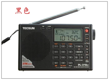 Orijinal Tecsun PL-310ET Tam Bant Radyo Dijital LED Ekran FM/AM/SW/LW Stereo Radyo Yayın Gücü Sinyal