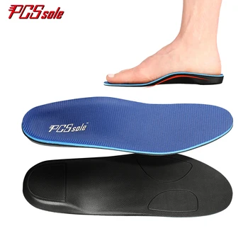 Ortopedik Ayak Düz Topuk Dikeni, Taban Mavi Bellek Köpük EVA Taban Spor Ayakkabı Astarı PCSsole 3cm Yüksek Kemer Ayakkabı 126 Tabanlık 