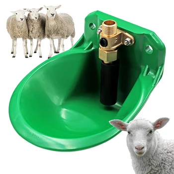 Otomatik Koyun Keçi Tiryakisi Kase Bakır Değeri Kaliteli su çeşmesi Sığır Koyun Köpek yemleme ekipmanları Çiftlik Hayvanları Hayvancılık
