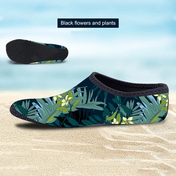 Plaj çorap ayakkabı erkekler ve kadınlar dalış çorapları yüzme ayakkabı yumuşak ayakkabı kaymaz anti-kesme dalış ayakkabı yüzme çorap
