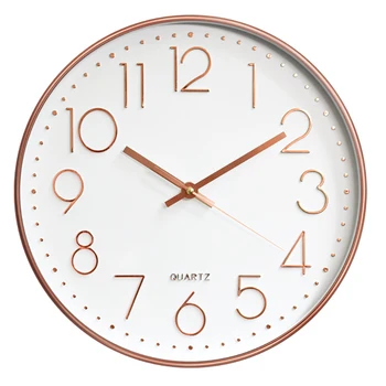 Retro duvar saati Modern Tasarım Dijital Vintage Saat Mekanizması Duvar Saatleri Horloge Murale Mutfak Sessiz saat ev dekoru 5Q139