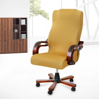 S/M / L Streç ofis koltuğu Kapak klozet kapağı için bilgisayar sandalyesi Slipcover için koltuk örtüsü Elastik sandalye kılıfı Housse de Şezlong