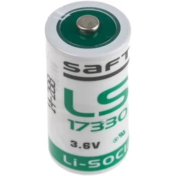 SAFT LS17330 3.6 V 2/3A Tek Kullanımlık şarj Edilemeyen PLC pil hücresi Dedektörü Gaz alarmı özel lityum piller LS 17330