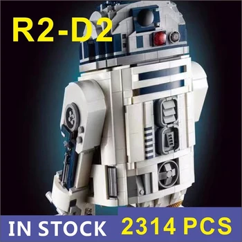 STOKTA Yıldız R2-D2 Robot seti 10225 Eğitim Yapı Taşları Tuğla Oyuncaklar 2314 ADET Doğum Günü Yılbaşı Hediyeleri 05043